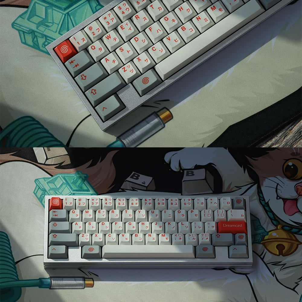 ArmorSuit Dreamcast PBT Keycaps