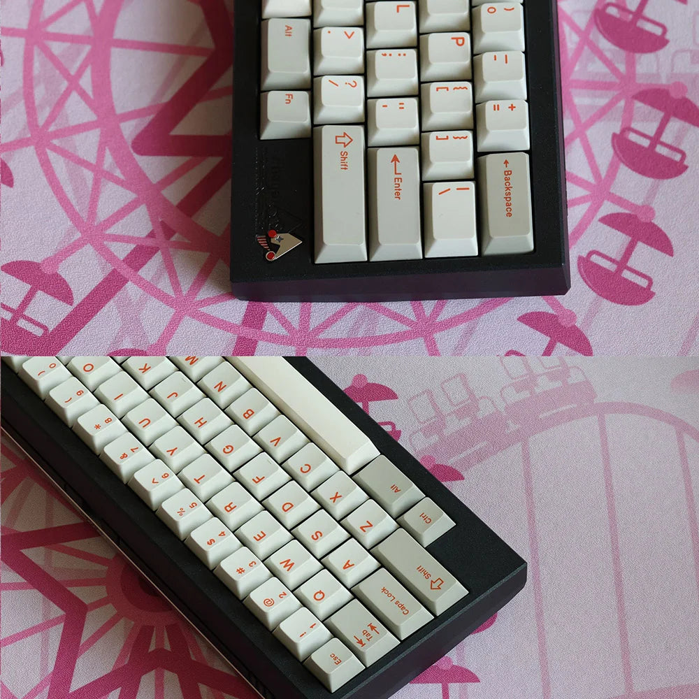 ArmorSuit Classic Orange PBT Keycaps