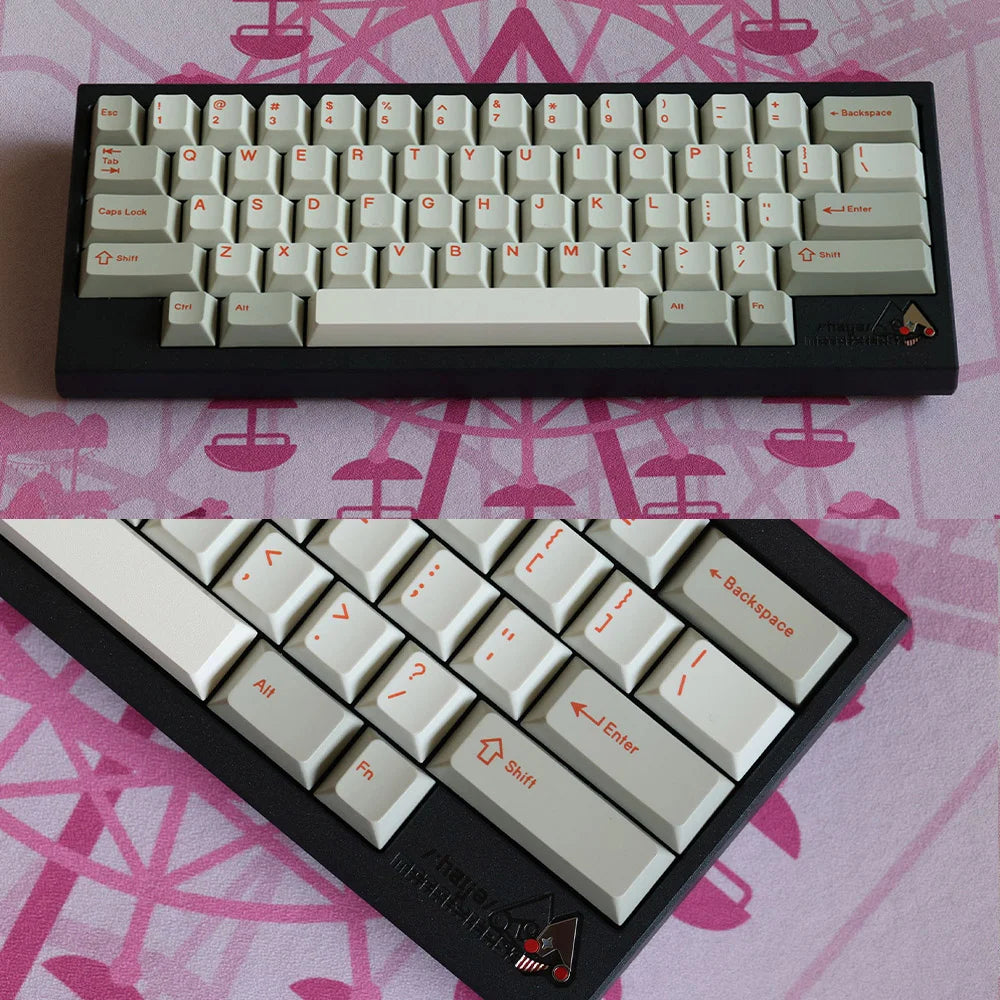 ArmorSuit Classic Orange PBT Keycaps