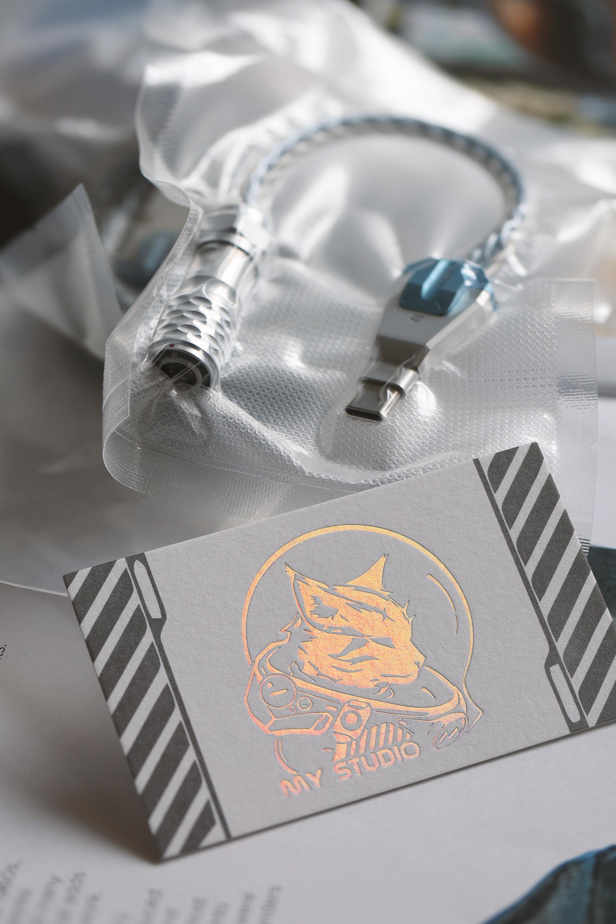 M-Cable Custom Single Crystal Copperwire USB Cable with Connectors