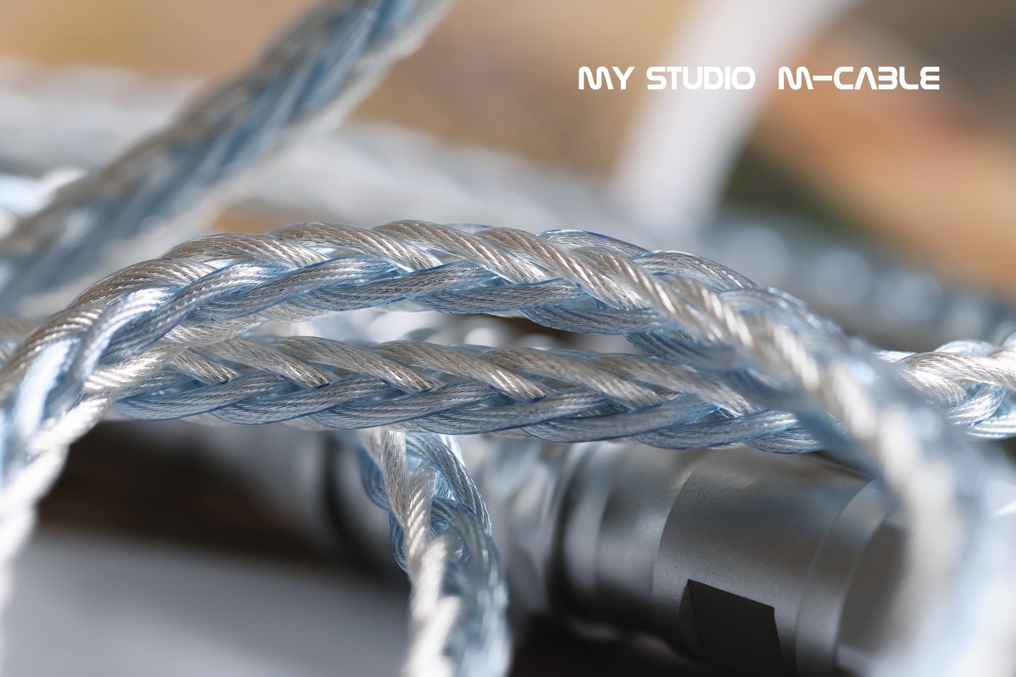M-Cable Custom Single Crystal Copperwire USB Cable with Connectors