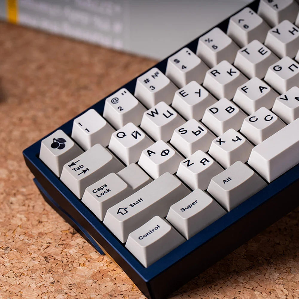 ArmorSuit Classic Black Cyrillic PBT Keycaps