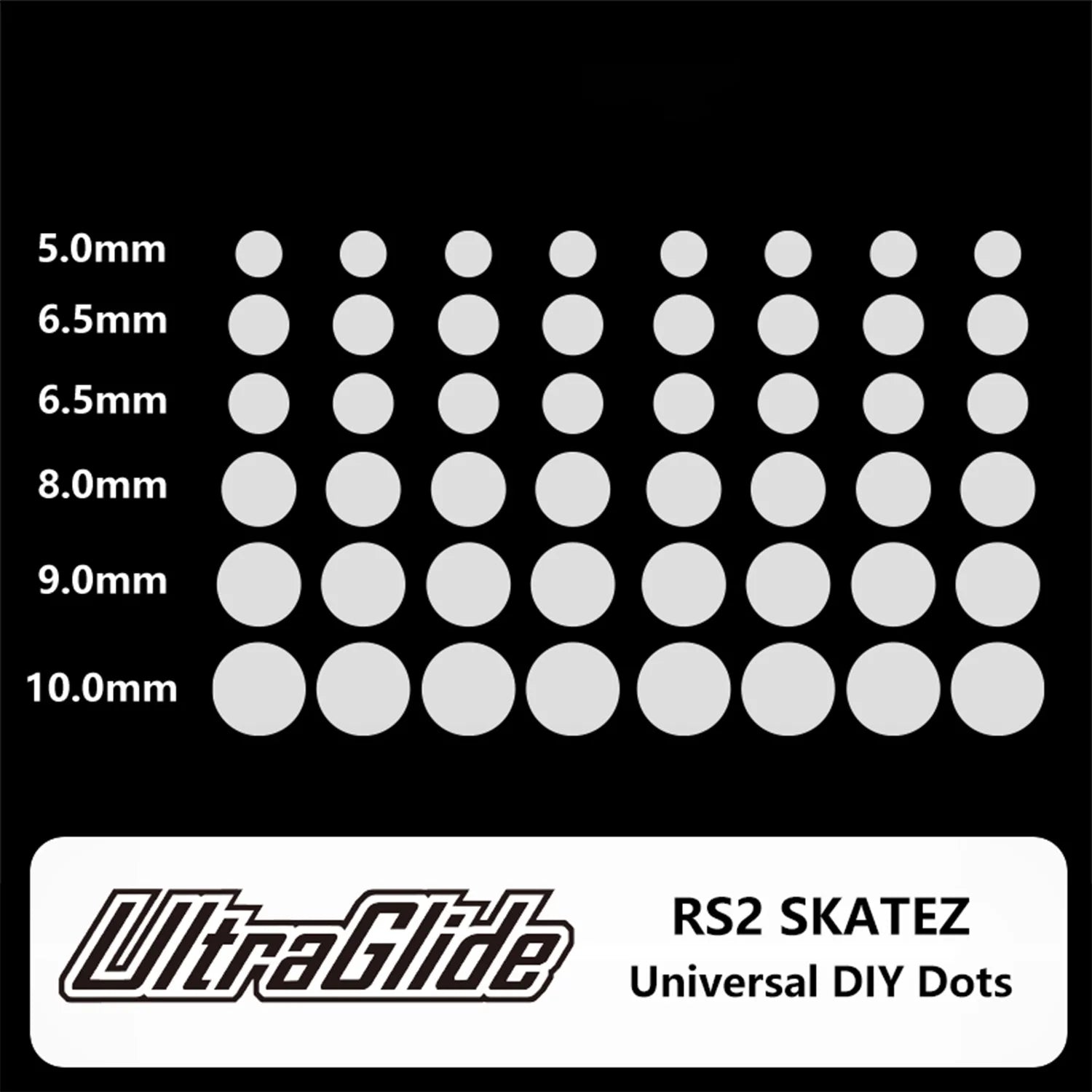 Ultraglide Dots Universal DIY Teflon Skates