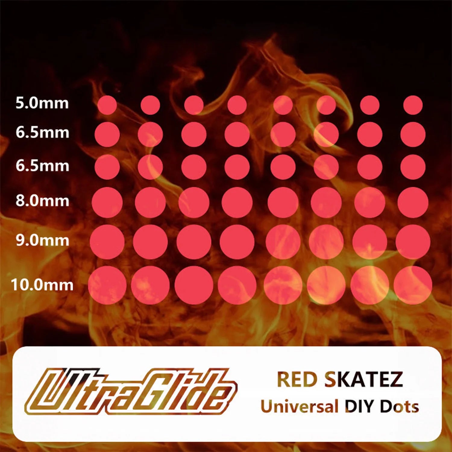 Ultraglide Dots Universal DIY Teflon Skates