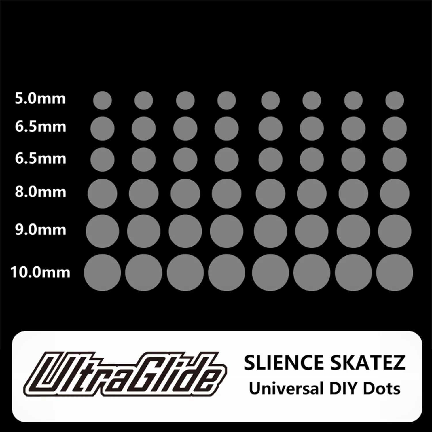 Ultraglide Dots Universal DIY Teflon Skates