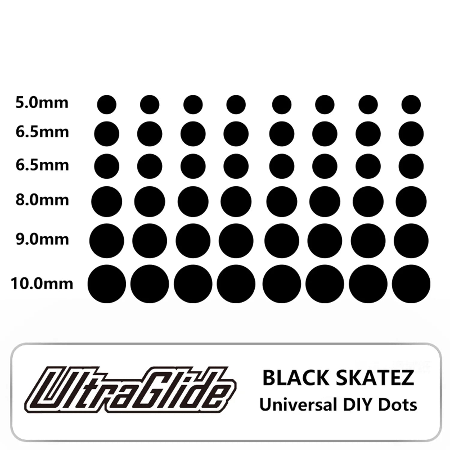 Ultraglide Dots Universal DIY Teflon Skates