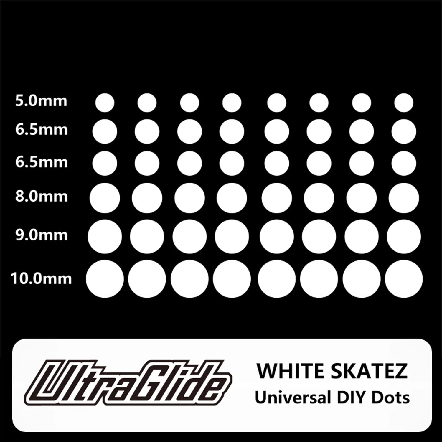 Ultraglide Dots Universal DIY Teflon Skates