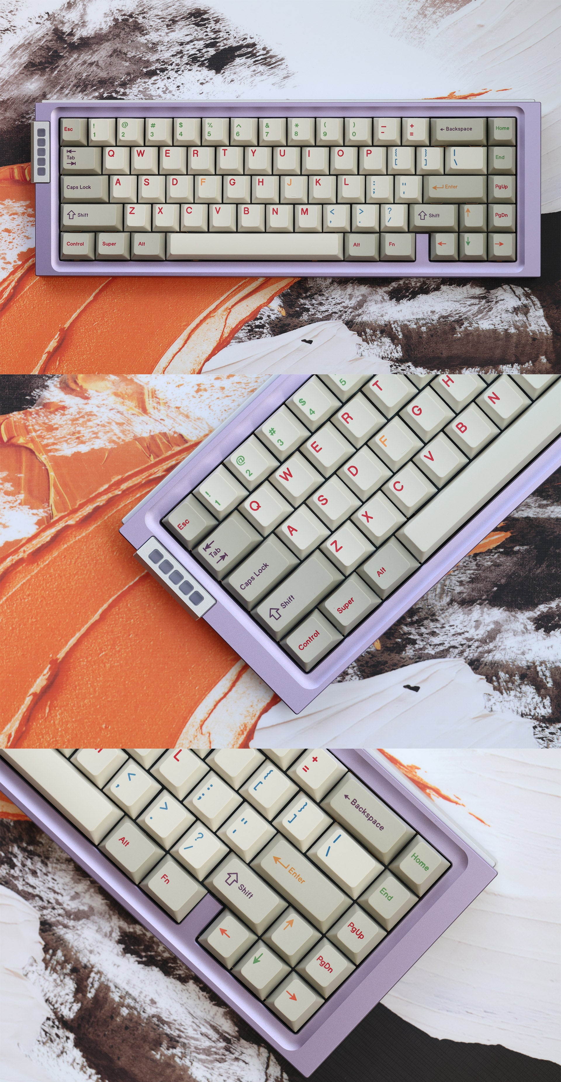 ArmorSuit BEIGE PBT Keycaps