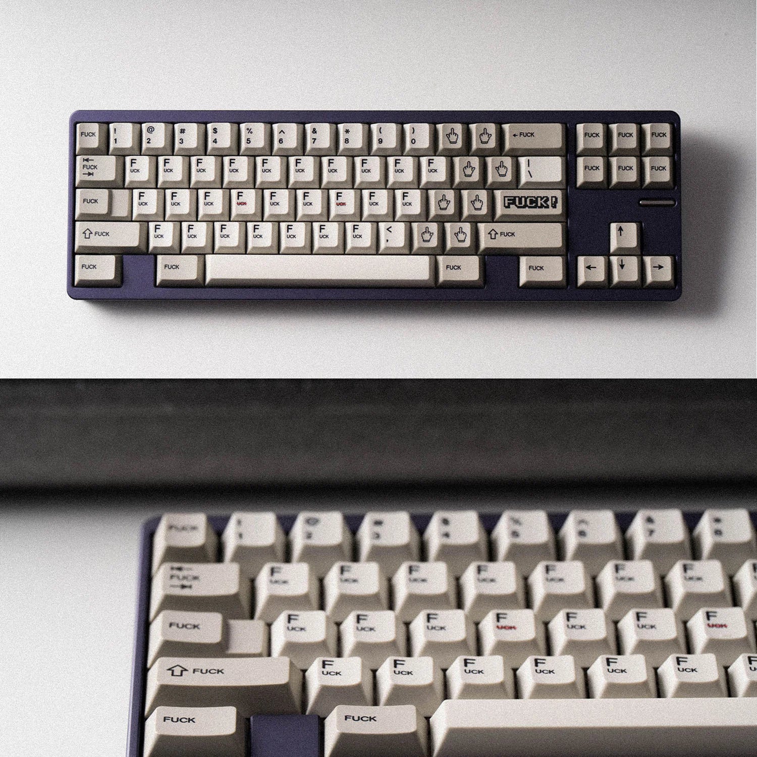 ArmorSuit FXXK PBT Keycaps